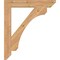 Ekena Millwork Legacy Slat Smooth Bracket, Western Red Cedar, 3 1/2"W x 26"D x 30"H BKT04X26X30LEC06SWR - alternate 2